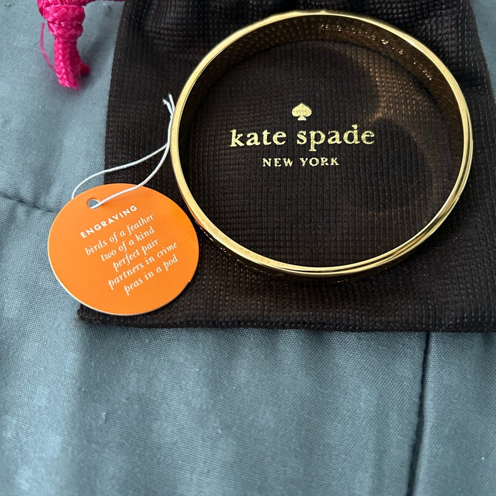 Kate Spade Shiny Gold Bracelet
